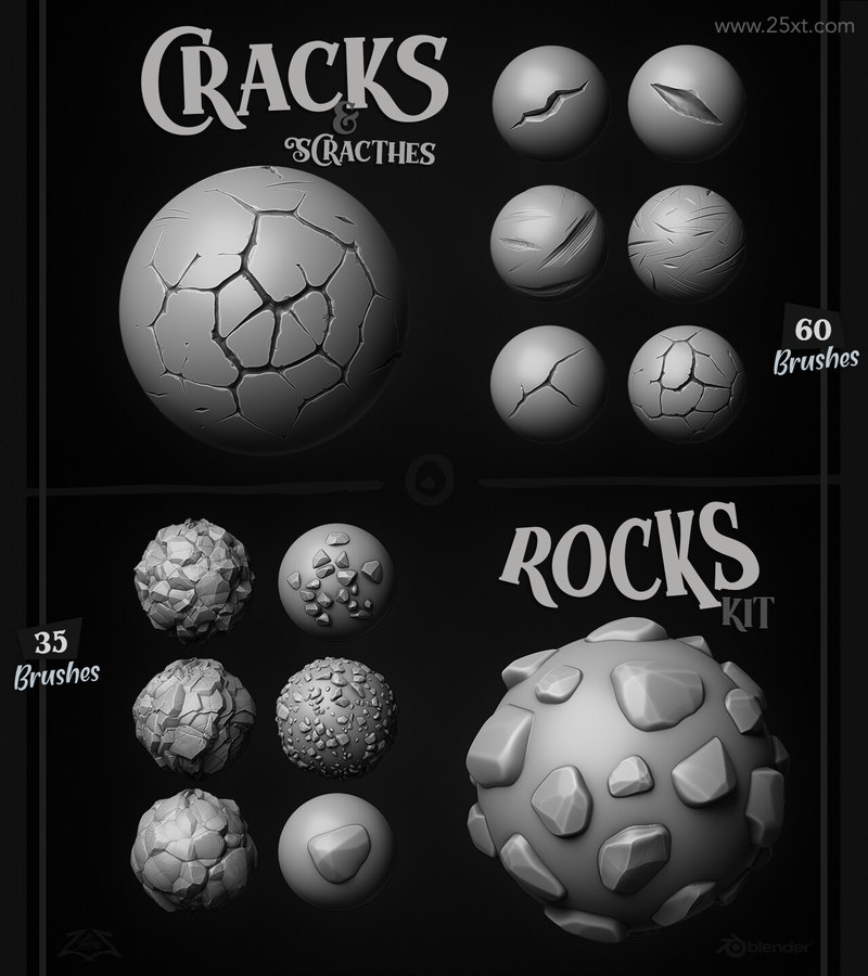 25xt-485108 [MEGAPACK] 550+ Blender Brushes Stylized Edition (4K Alphas Included)3.jpg