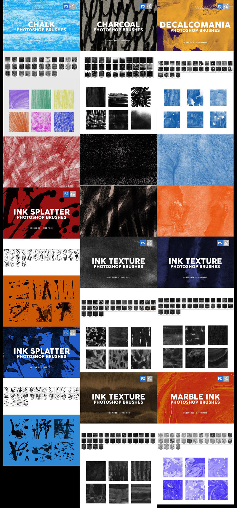 25xt-485116 3000 Photoshop Stamp Brushes Bundle-8.jpg