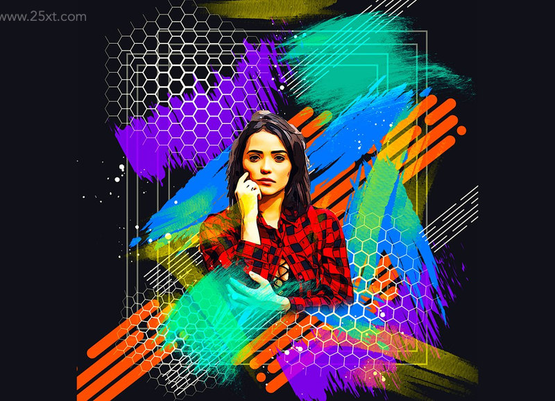 25xt-485185-Vector Mixed Art Photoshop Action8.jpg