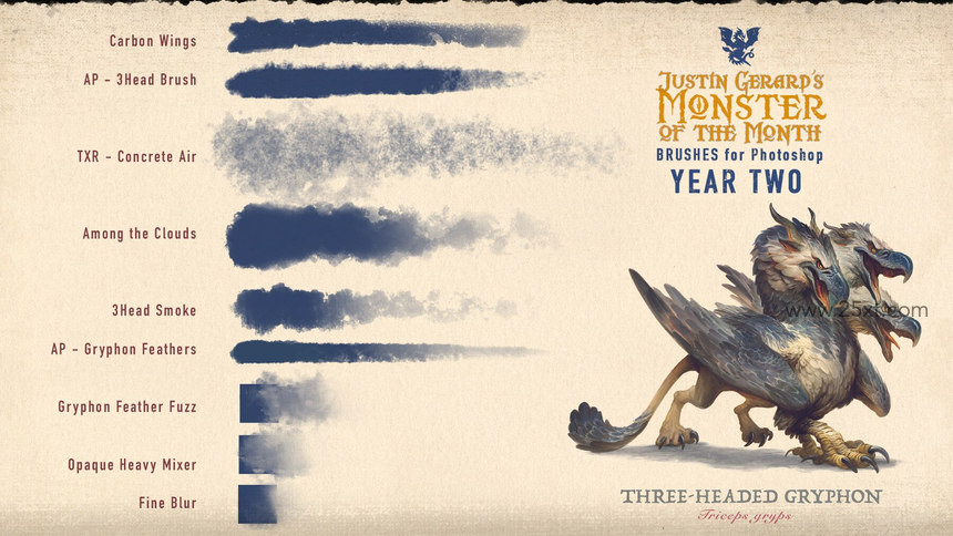 25xt-485298-Monster of the Month - YEAR TWO Brushes by Justin Gerard10.jpg