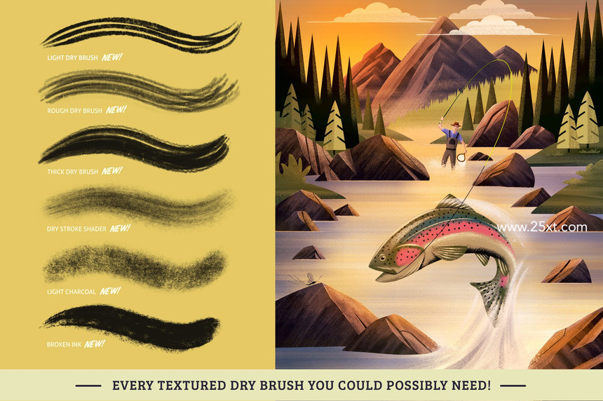 25xt-485422-Dry Texture Brushes for Procreate6.jpg
