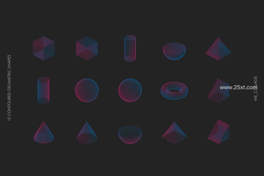 25xt-485626-Contoured Vector Geometric Shapes2.jpg