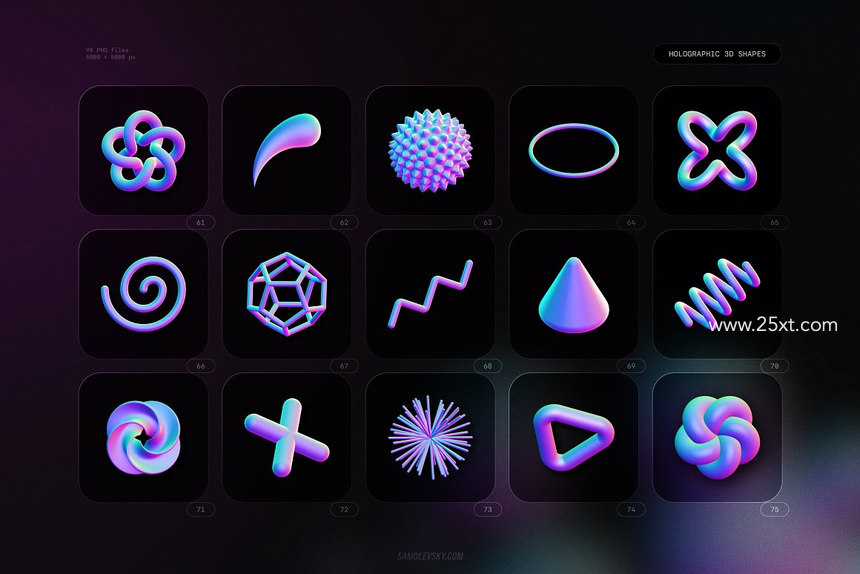 25xt-486029-Holographic 3D shapes collection10.jpg