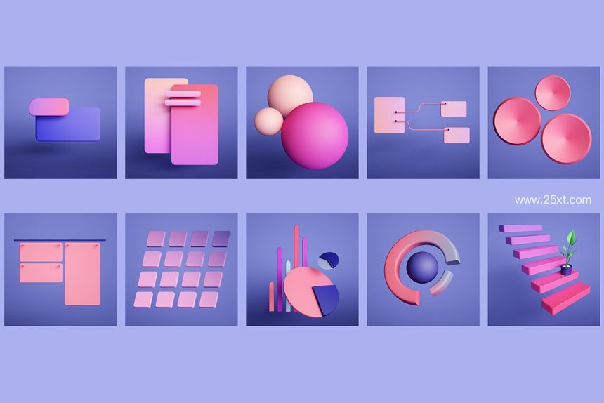 25xt-486167-3D Geometric Objects Set2.jpg