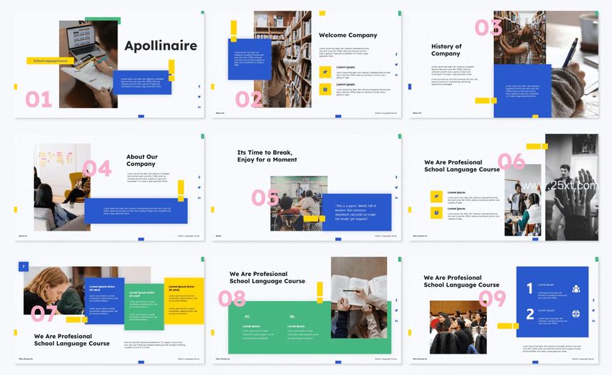 25xt-486174-School Language Course Powerpoint Templates2.jpg