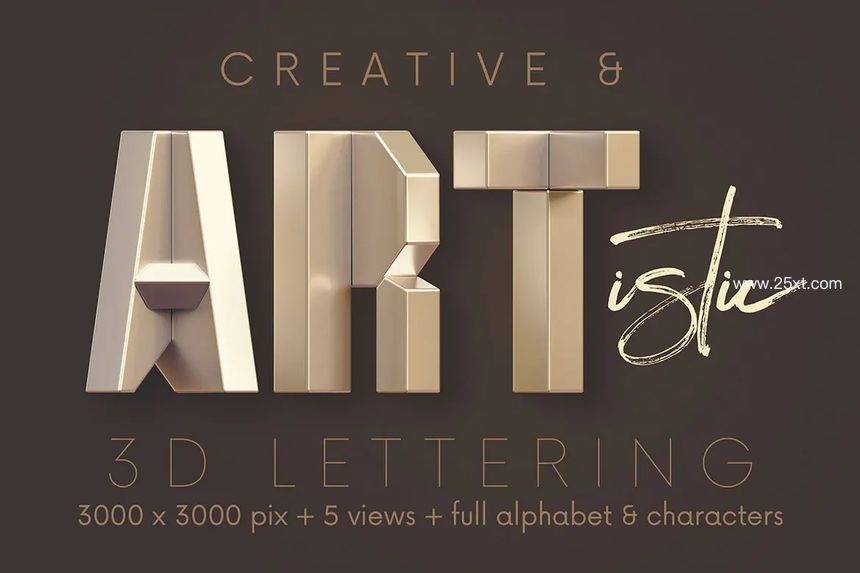 25xt-486351-Geometal - 3D Lettering4.jpg