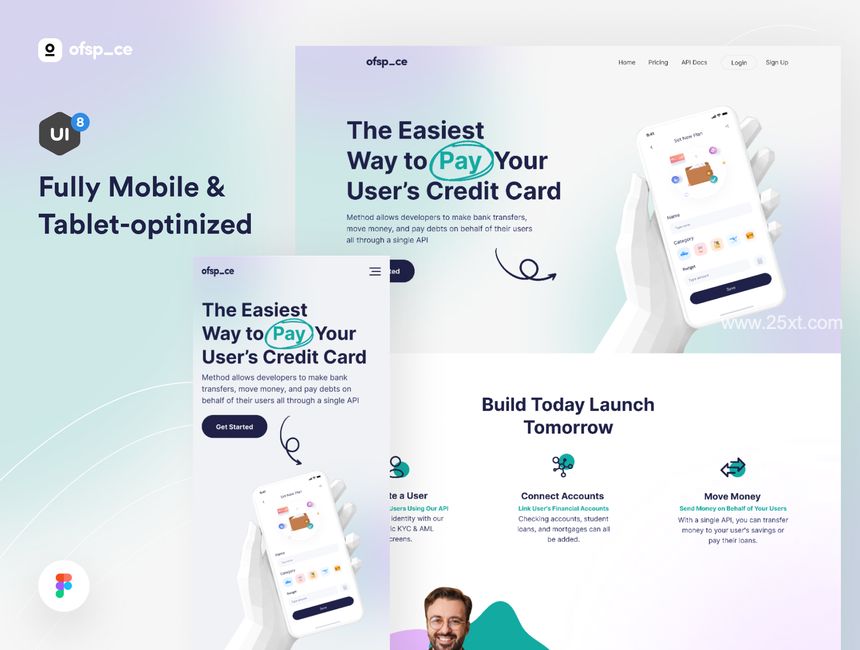 25xt-486454-Multi-concept Landing page UI Kit V27.jpg