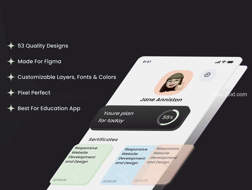 25xt-487652-Ed-tech Learning App UI Design Kit2.jpg