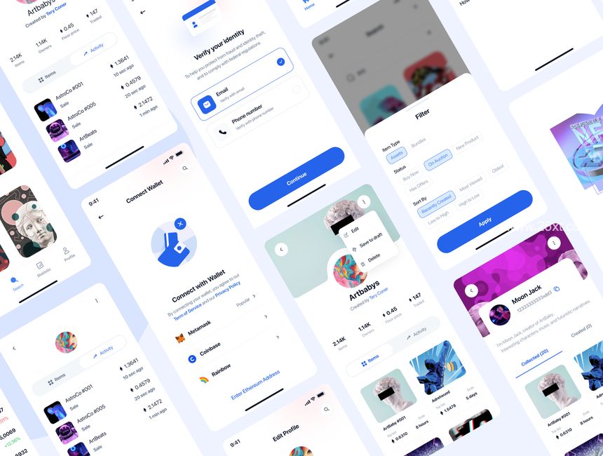 25xt-487862-NFTEX - NFT Market App UI Kit2.jpg