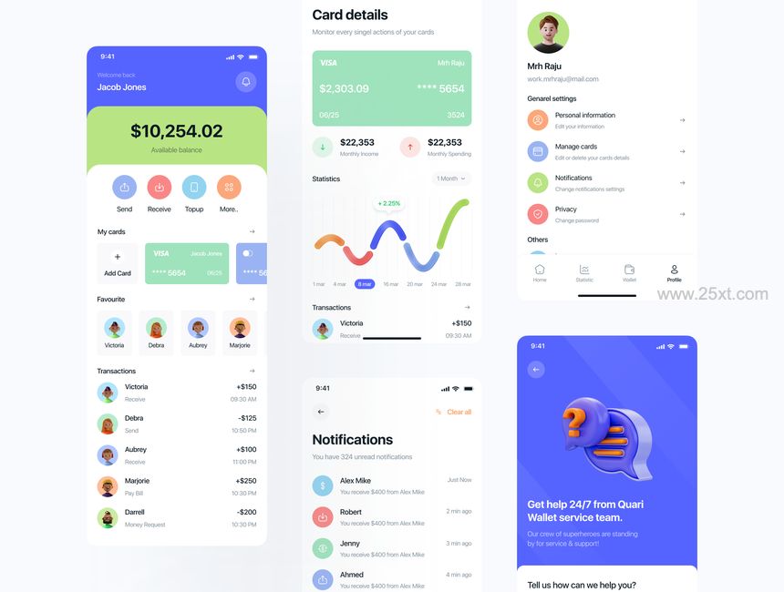 25xt-487863-Quari Wallet App UI Kit4.jpg