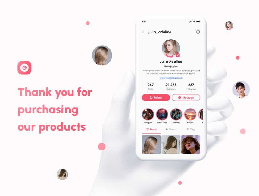 25xt-487870-TokTok - Social Media App UI Kit8.jpg