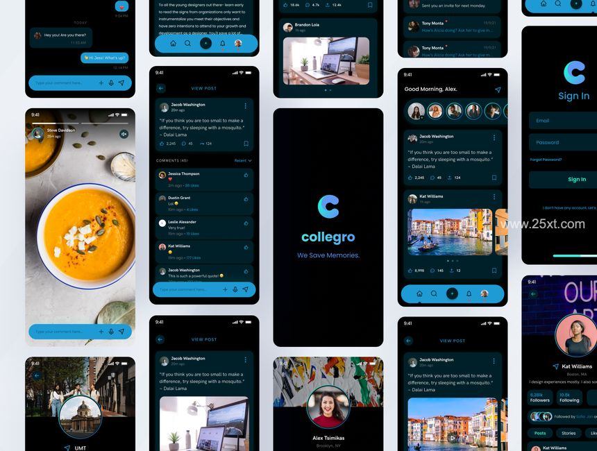 25xt-487894-Collegro - A Premium College Social Media App UI Kit3.jpg