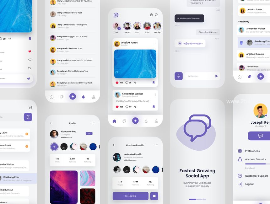 25xt-487899-Socially - Social Media App UI KIT2.jpg
