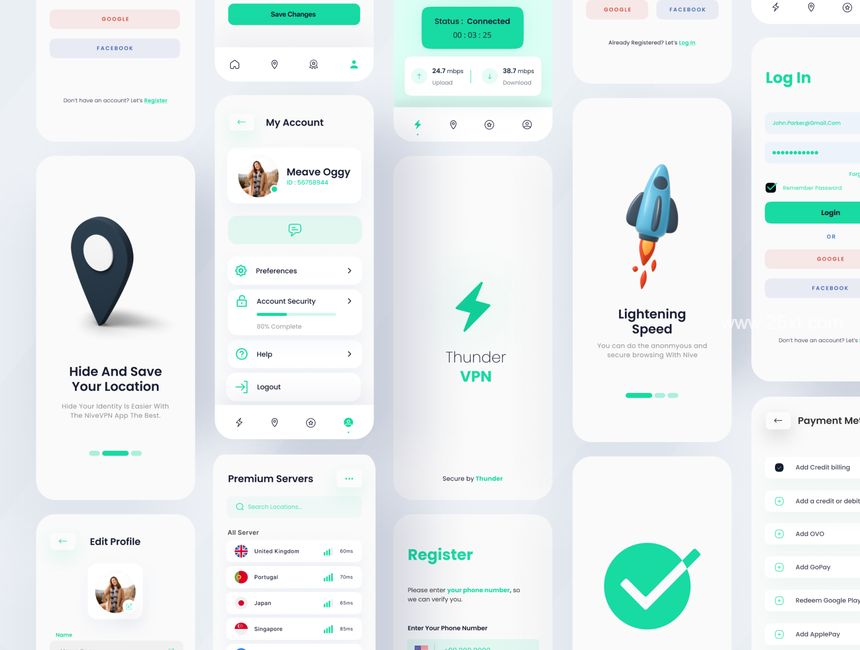 25xt-488074-Thunder - A Premium Mobile VPN App UI Kit3.jpg