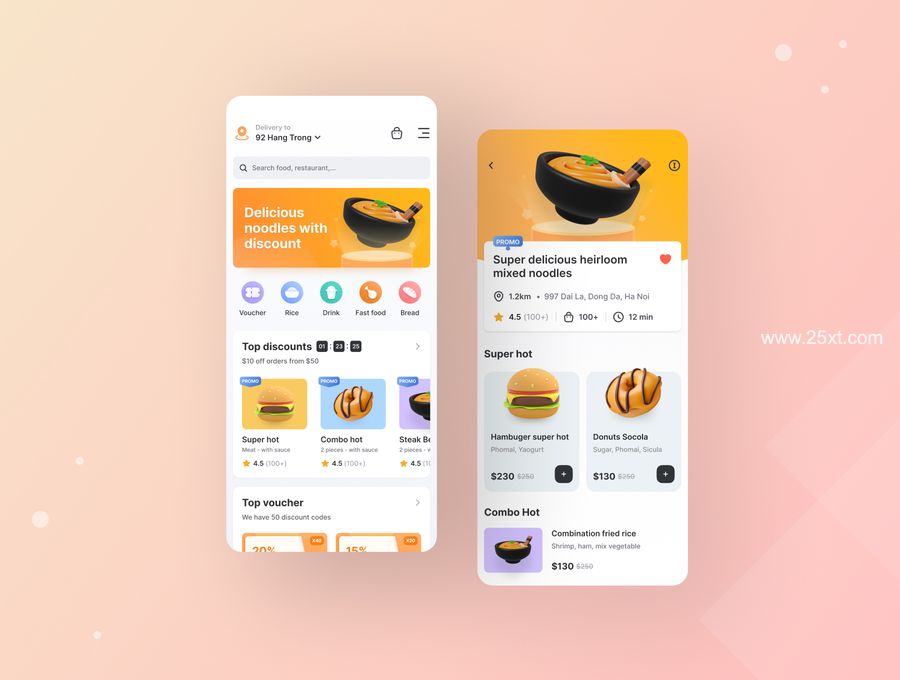 25xt-488401-Yummy - Delivery Food App iOS Ui Kit2.jpg