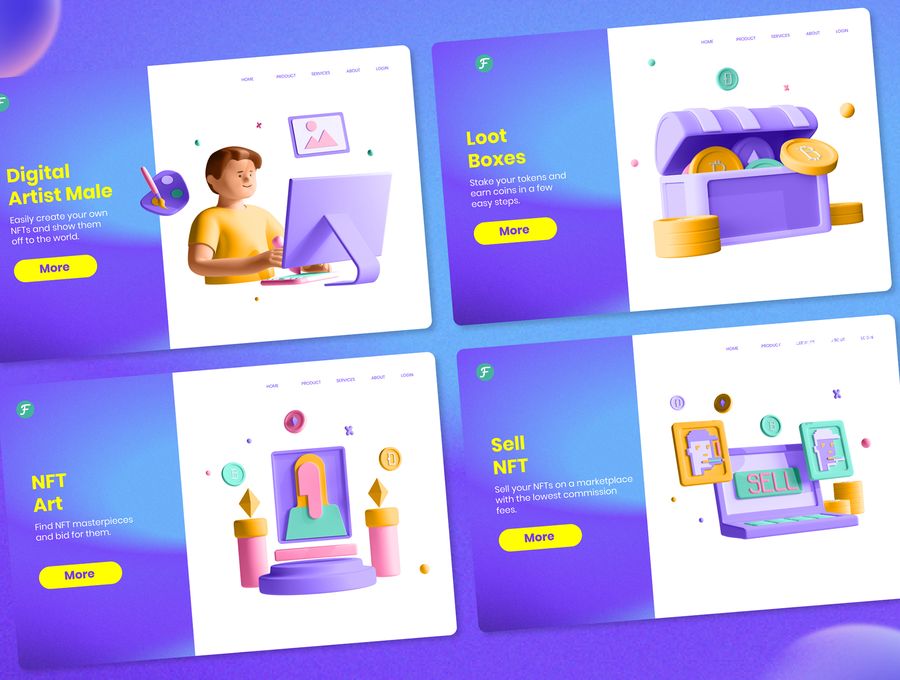 25xt-488408-30 3D Icons Illustration NFT Technology6.jpg