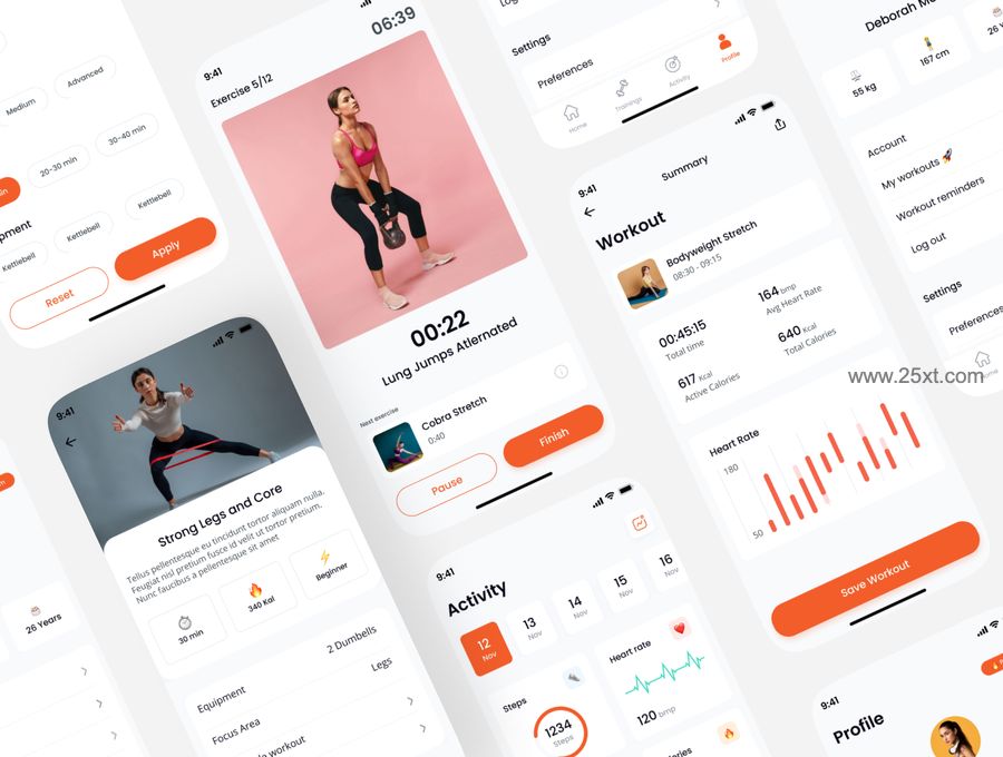 25xt-488494-Grace - Fitness App UI Kit2.jpg