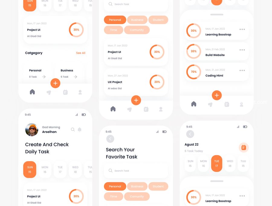 25xt-161936-Yuzo Task Management mobile app ui kits template2.jpg