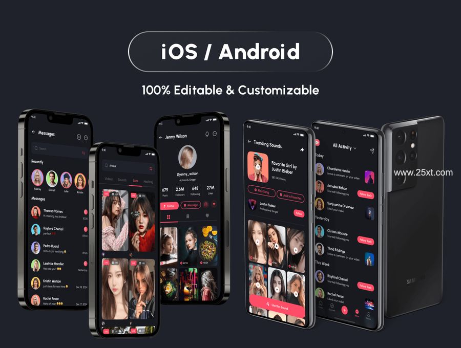 25xt-161937-Zuzu - Short Video & Social Media App UI Kit7.jpg