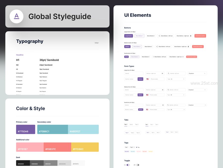 25xt-171126-Rhombus Dashboard UI Kit3.jpg