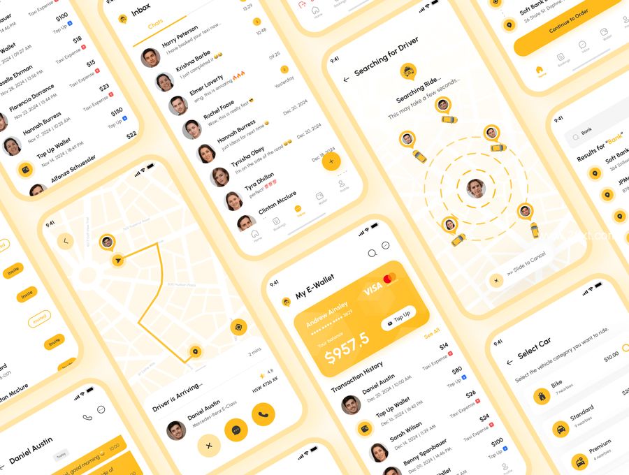 25xt-171128-Taxio - Taxi Booking App UI Kit4.jpg