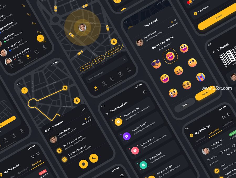 25xt-171128-Taxio - Taxi Booking App UI Kit7.jpg