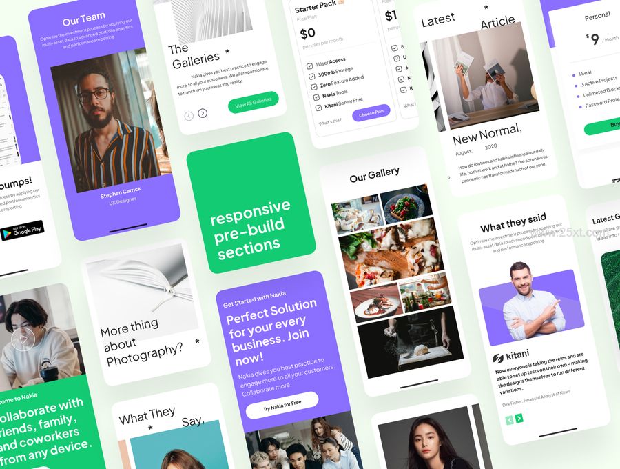 25xt-171253-Nakia - Responsive Landing Page for Multi Purpose5.jpg