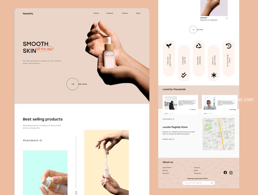 25xt-171685-Neauthy - Cosmetic Landing Page Design6.jpg