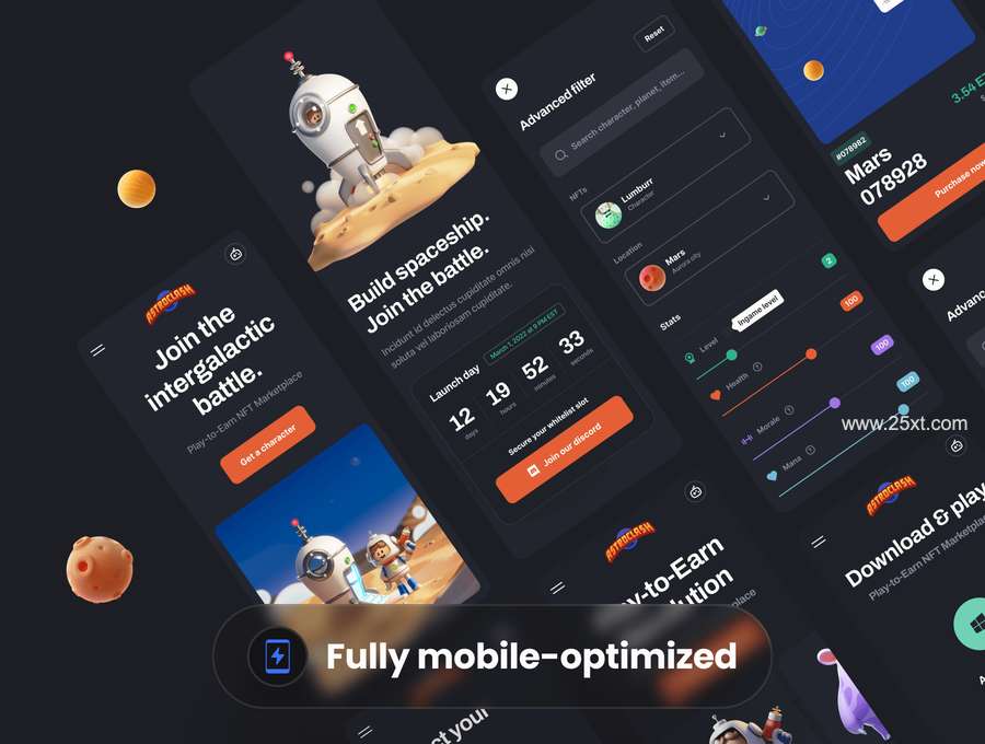 25xt-172256-AstroClash Play-to-Earn NFT Marketplace Kit（react）4.jpg