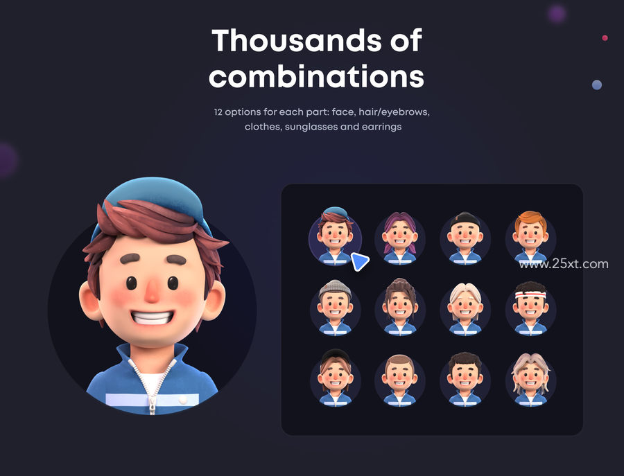 25xt-162309-PEEPS 3D Avatar-Maker Library4.jpg