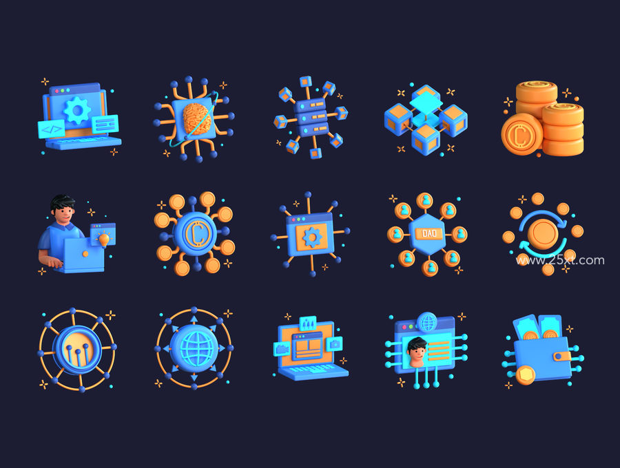 25xt-172473-3D Web 3.0 Icons Illustration4.jpg