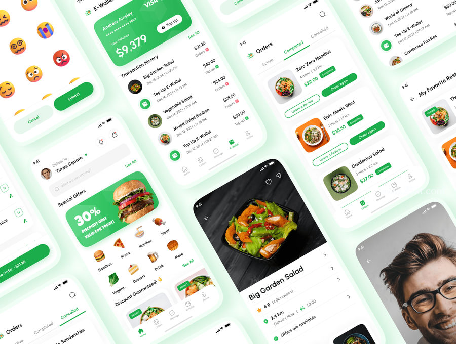 25xt-162453-Foodu - Food Delivery App UI Kit3.jpg