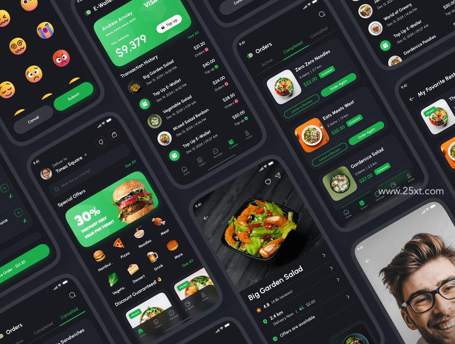 25xt-162453-Foodu - Food Delivery App UI Kit5.jpg
