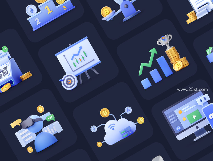 25xt-172554-Blockchain 3D Animation Icon Set7.jpg