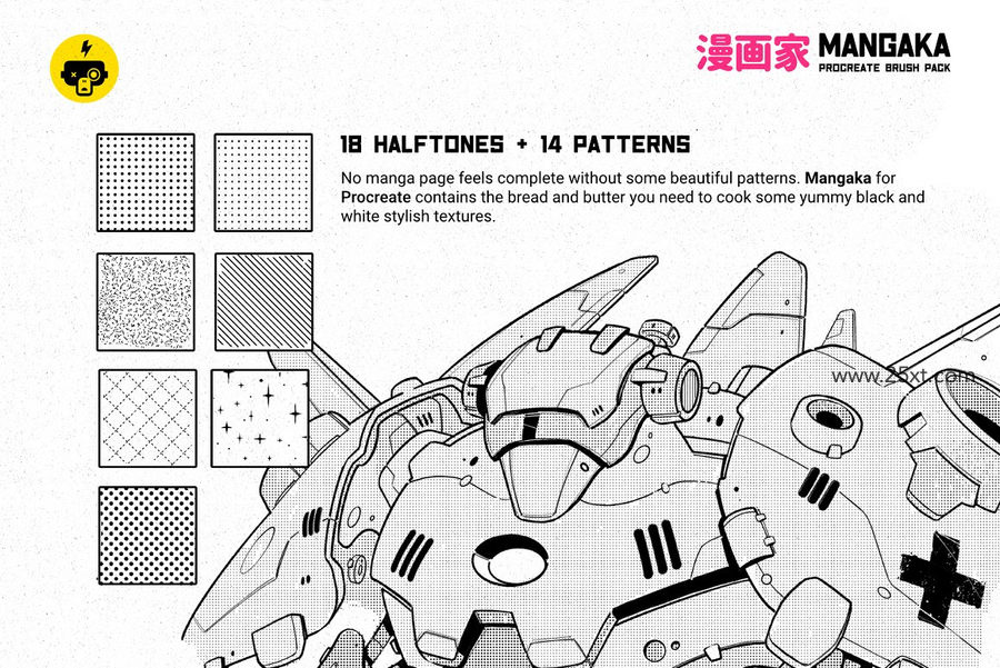 25xt-162893-Mangaka Procreate Illustration Kit4.jpg
