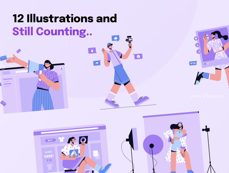 25xt-172568-Socially - Social Media Marketing Illustration Set7.jpg