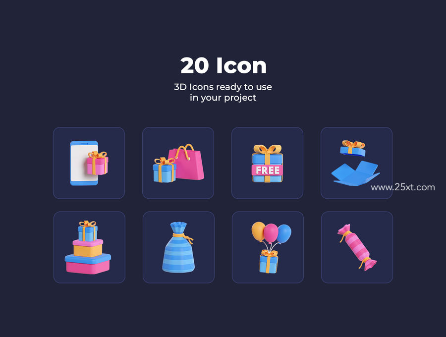 25xt-163040-Gift Box 3D Icons5.jpg