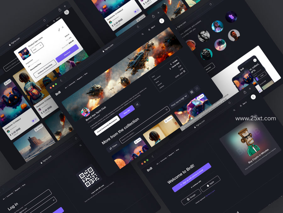 25xt-172645-Website UI KIT (NFT Marketplace)6.jpg