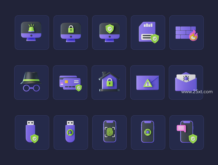 25xt-163379-Cyber Security 3D Icons6.jpg