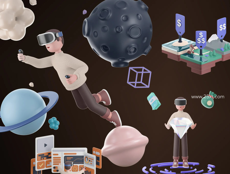 25xt-172690-Metaverse 3D Illustrations5.jpg