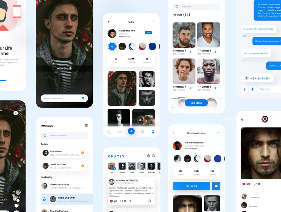 25xt-163914-Chatly - Social Media App UI Kit3.jpg