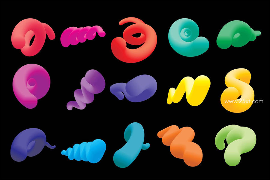 25xt-172940-15 Variations 3D Shape Grainy texture5.jpg