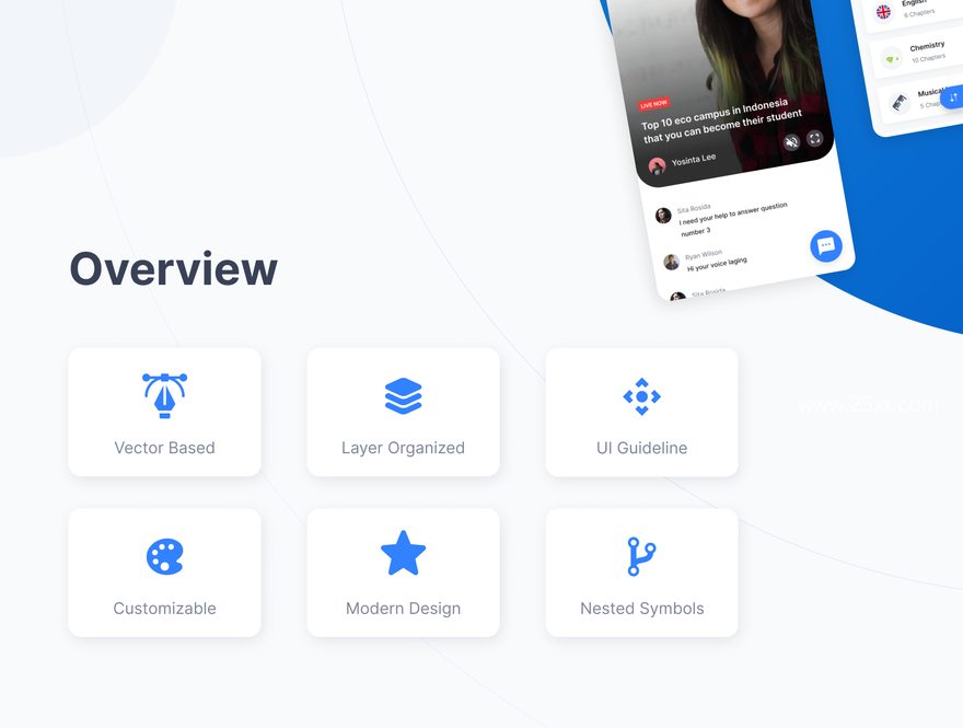 25xt-164318-Smartdeck Student Mobile Course E-Learning App UI Kit3.jpg