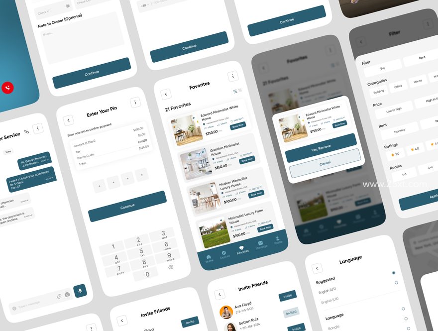 25xt-164361-Hoom Mart - Real Estate App UI Kit7.jpg