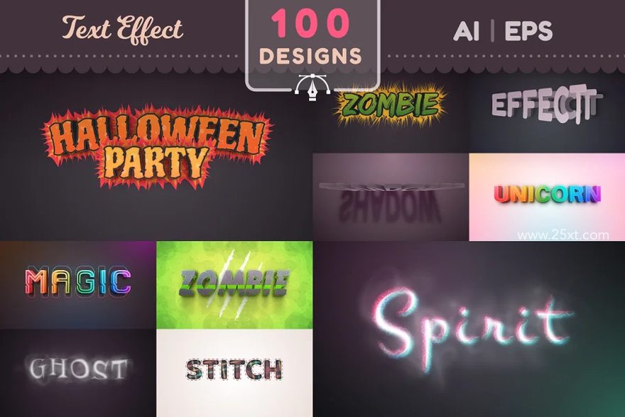 25xt-164960-Set 100 Editable Text Effects6.jpg