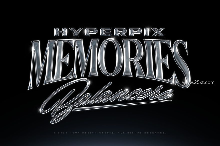 25xt-165671-Chrome Text Effects Logo Styles Vol.77.jpg