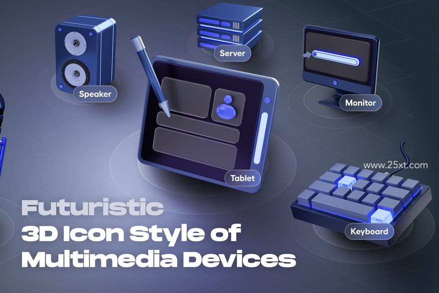 25xt-166014-Devicely - Multimedia 3D icon Set2.jpg