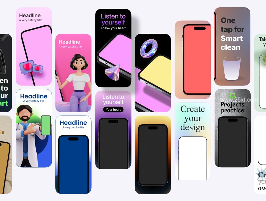 25xt-166132-Screenshot Templates for app store2.jpg