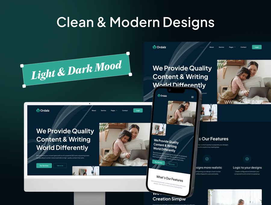 25xt-166133-Ordalz - Content Writing Services Website UI Kit2.jpg