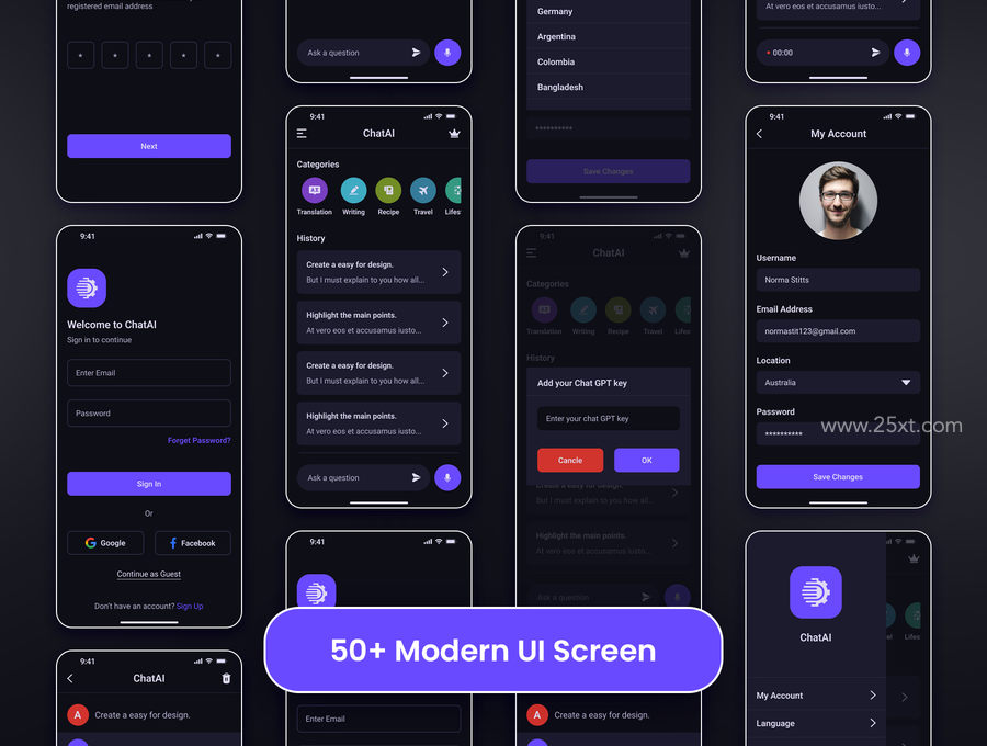 25xt-166168-ChatAI - Chat GPT App Figma UI Kit3.jpg